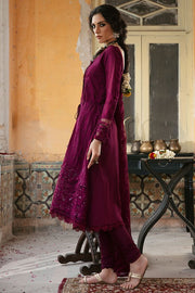 Motifz Wasiyat Cotton Satin 3pc Unstitched Suit 3027 Mahrooz A - FaisalFabrics.pk