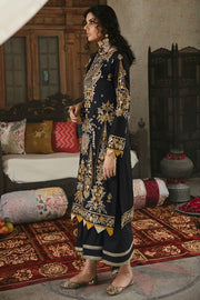 Motifz Wasiyat Cotton Satin 3pc Unstitched Suit 3028 Minha A - FaisalFabrics.pk
