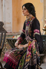Motifz Wasiyat Cotton Satin 3pc Unstitched Suit 3029 Noor Jahan B - FaisalFabrics.pk