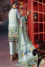 Umang by Motifz Digital Printed Embroidered Linen 3pc Suit 3065-SELENA - FaisalFabrics.pk