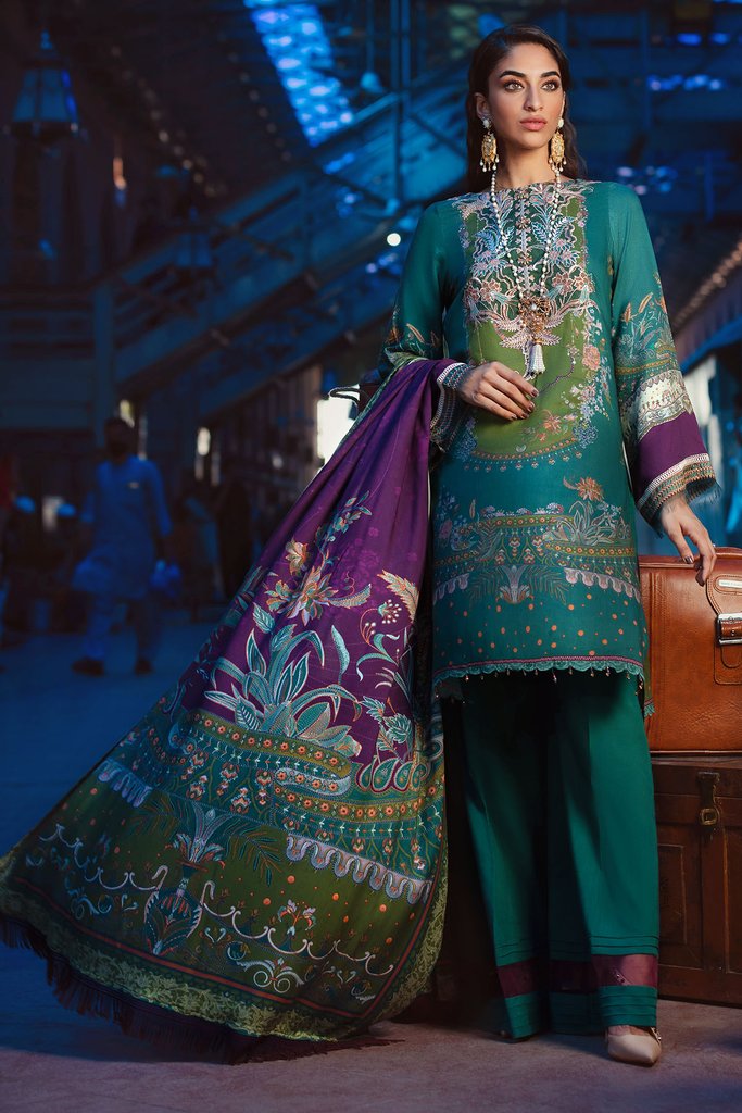 Umang by Motifz Digital Printed Embroidered Linen 3pc Suit 3067-MARISOL - FaisalFabrics.pk