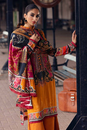Umang by Motifz Digital Printed Embroidered Linen 3pc Suit 3069-CECILY - FaisalFabrics.pk