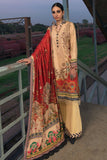 Umang by Motifz Digital Printed Embroidered Linen 3pc Suit 3075-CEDAR