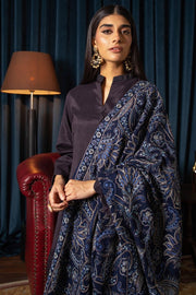 Motifz Womens Winter Embroidered Blend Wool Shawl 3085-SERENA - FaisalFabrics.pk
