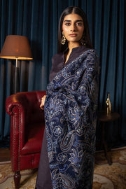 Motifz Womens Winter Embroidered Blend Wool Shawl 3085-SERENA - FaisalFabrics.pk