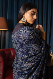 Motifz Womens Winter Embroidered Blend Wool Shawl 3085-SERENA - FaisalFabrics.pk