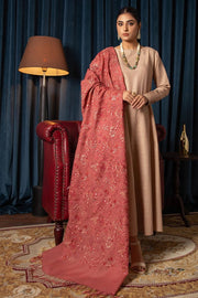Motifz Womens Winter Embroidered Blend Wool Shawl 3089-DALIA - FaisalFabrics.pk