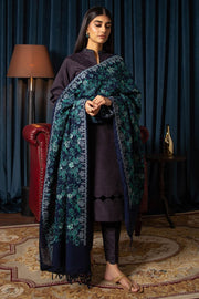 Motifz Womens Winter Embroidered Blend Wool Shawl 3090-MERRYN - FaisalFabrics.pk