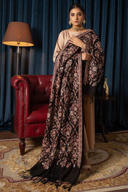 Motifz Womens Winter Embroidered Blend Wool Shawl 3091-SAGE - FaisalFabrics.pk