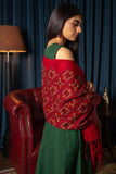Motifz Womens Winter Embroidered Blend Wool Shawl 3092-ADEENA - FaisalFabrics.pk