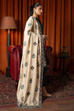 Motifz Womens Winter Embroidered Pashmina Blend Shawl 3094-IRIS - FaisalFabrics.pk