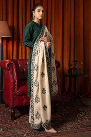 Motifz Womens Winter Embroidered Pashmina Blend Shawl 3094-IRIS - FaisalFabrics.pk