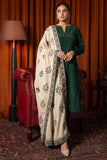 Motifz Womens Winter Embroidered Pashmina Blend Shawl 3094-IRIS