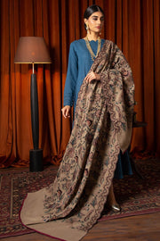 Motifz Womens Winter Embroidered Pashmina Blend Shawl 3096-LYSSA - FaisalFabrics.pk