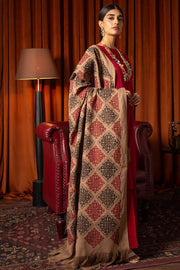 Motifz Womens Winter Embroidered Pashmina Blend Shawl 3097-FREYA - FaisalFabrics.pk