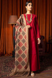 Motifz Womens Winter Embroidered Pashmina Blend Shawl 3097-FREYA - FaisalFabrics.pk