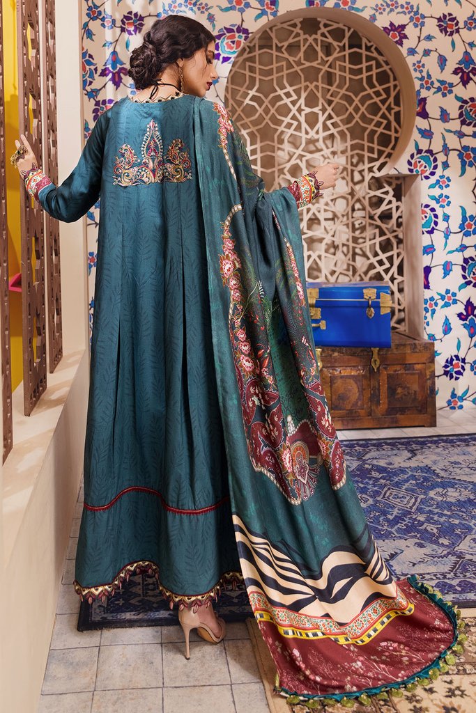 Motifz Premium Winter 2021 Embroidered Linen 3 Piece Suit 3100-NERMIN - FaisalFabrics.pk