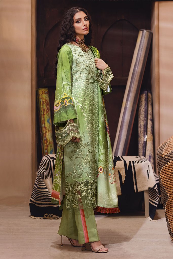 Motifz Premium Winter 2021 Embroidered Linen 3 Piece Suit 3103-ESIN - FaisalFabrics.pk