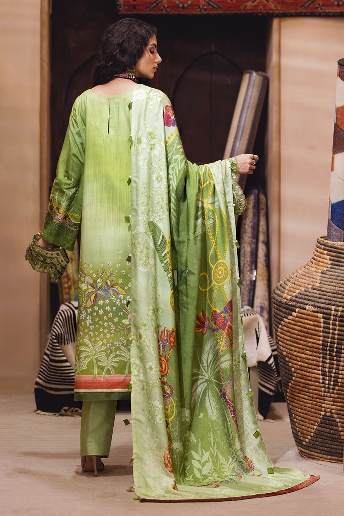 Motifz Premium Winter 2021 Embroidered Linen 3 Piece Suit 3103-ESIN - FaisalFabrics.pk