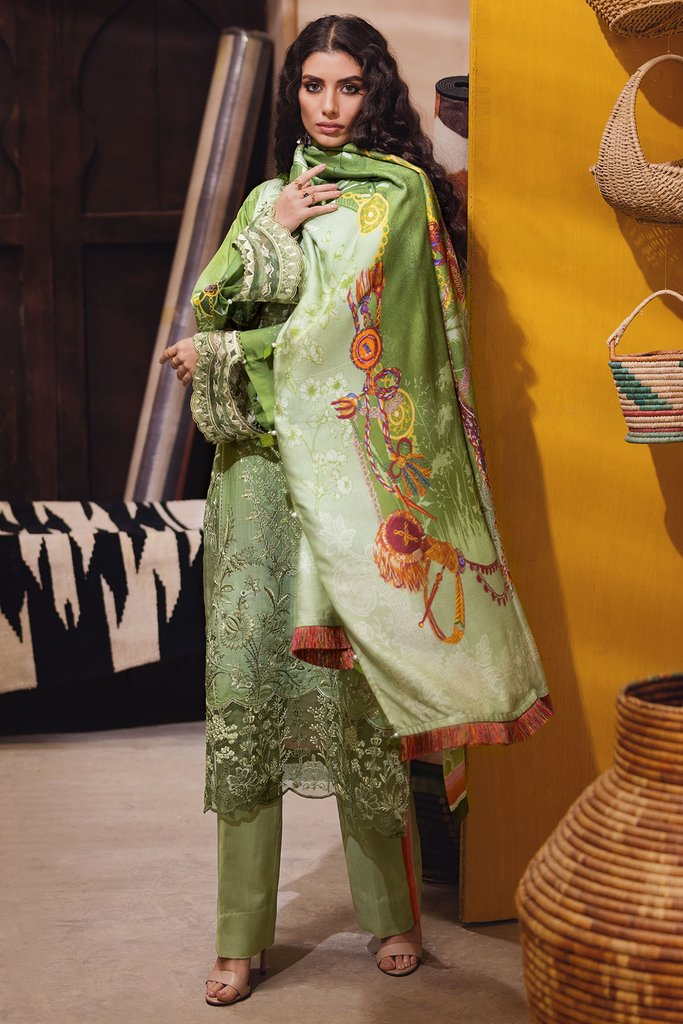 Motifz Premium Winter 2021 Embroidered Linen 3 Piece Suit 3103-ESIN - FaisalFabrics.pk