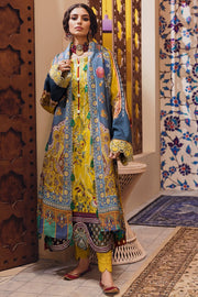 Motifz Premium Winter 2021 Embroidered Linen 3 Piece Suit 3106-PINAR - FaisalFabrics.pk