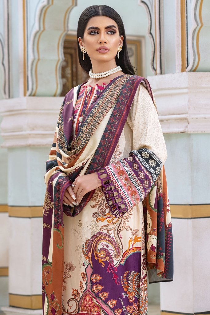 Umang by Motifz Digital Printed Cotail Linen 3pc Suit 3111-DREAMY-LIGHT - FaisalFabrics.pk