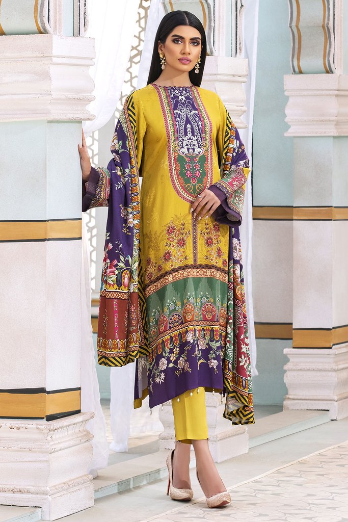 Umang by Motifz Digital Printed Cotail Linen 3pc Suit 3112-ELEGANCE - FaisalFabrics.pk
