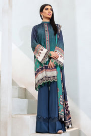 Umang by Motifz Digital Printed Cotail Linen 3pc Suit 3113-BLUECYAN-HUES - FaisalFabrics.pk
