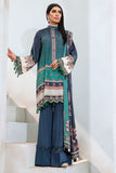 Umang by Motifz Digital Printed Cotail Linen 3pc Suit 3113-BLUECYAN-HUES - FaisalFabrics.pk