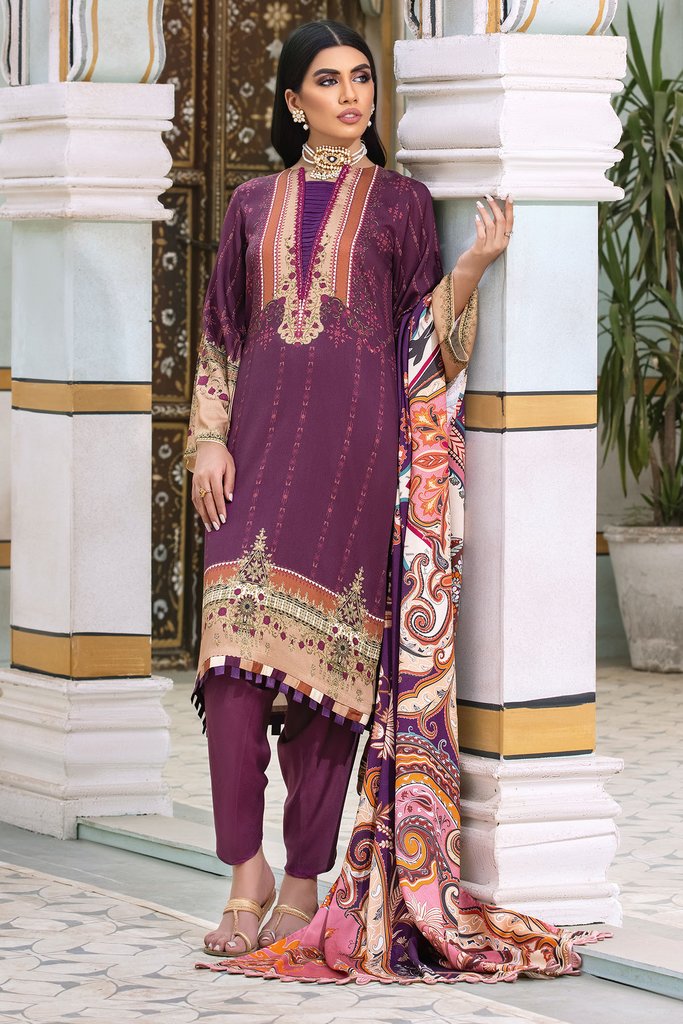 Umang by Motifz Digital Printed Cotail Linen 3pc Suit 3115-BLUSH-PINK - FaisalFabrics.pk