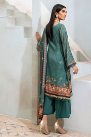 Umang by Motifz Digital Printed Cotail Linen 3pc Suit 3121-TRADITUNAL-GREENS - FaisalFabrics.pk