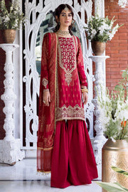 Motifz Shehnai Embroidered Festive Jacquard 3pc Suit 3134-ZOHRA - FaisalFabrics.pk