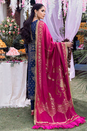 Motifz Shehnai Embroidered Festive Jacquard 3pc Suit 3138-BAHAAR - FaisalFabrics.pk