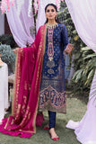 Motifz Shehnai Embroidered Festive Jacquard 3pc Suit 3138-BAHAAR - FaisalFabrics.pk