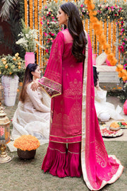 Motifz Shehnai Embroidered Festive Jacquard 3pc Suit 3141-MOTIA - FaisalFabrics.pk