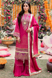 Motifz Shehnai Embroidered Festive Jacquard 3pc Suit 3141-MOTIA - FaisalFabrics.pk