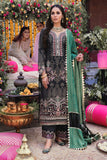 Motifz Shehnai Embroidered Festive Jacquard 3pc Suit 3145-RUBI - FaisalFabrics.pk