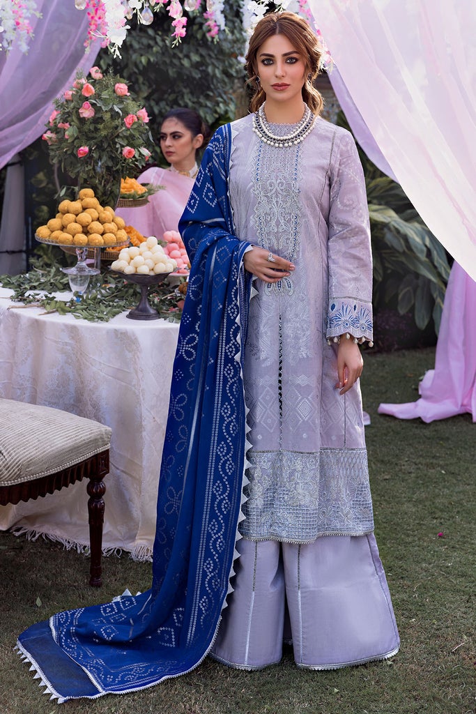 Motifz Shehnai Embroidered Festive Jacquard 3pc Suit 3148-AAGHOSH - FaisalFabrics.pk