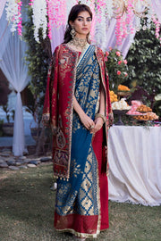 Motifz Shehnai Embroidered Festive Jacquard 3pc Suit 3151-SOHA - FaisalFabrics.pk
