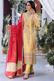 Motifz Shehnai Embroidered Festive Jacquard 3pc Suit 3152-GUL - FaisalFabrics.pk