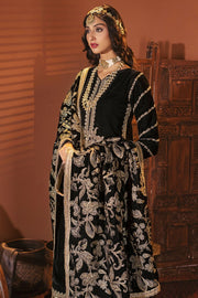 Motifz Grand Valour Embroidered Velvet Unstitched 3Pc Suit 3166-ANJUMAN - FaisalFabrics.pk