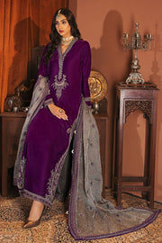 Motifz Grand Valour Embroidered Velvet Unstitched 3Pc Suit 3168-MEHAR-UN-NISA - FaisalFabrics.pk