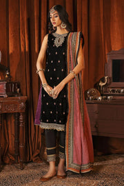 Motifz Grand Velou Embroidered Velvet Unstitched 3Pc Suit 3170-UMME-HAYYAL