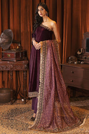 Motifz Grand Valour Embroidered Velvet Unstitched 3Pc Suit 3171-ZOHRA - FaisalFabrics.pk