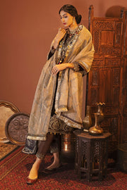 Motifz Grand Valour Embroidered Velvet Unstitched 3Pc Suit 3172-MANHA - FaisalFabrics.pk