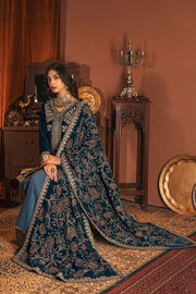 Motifz Grand Valour Embroidered Velvet Unstitched 3Pc Suit 3173-ANARKALI - FaisalFabrics.pk