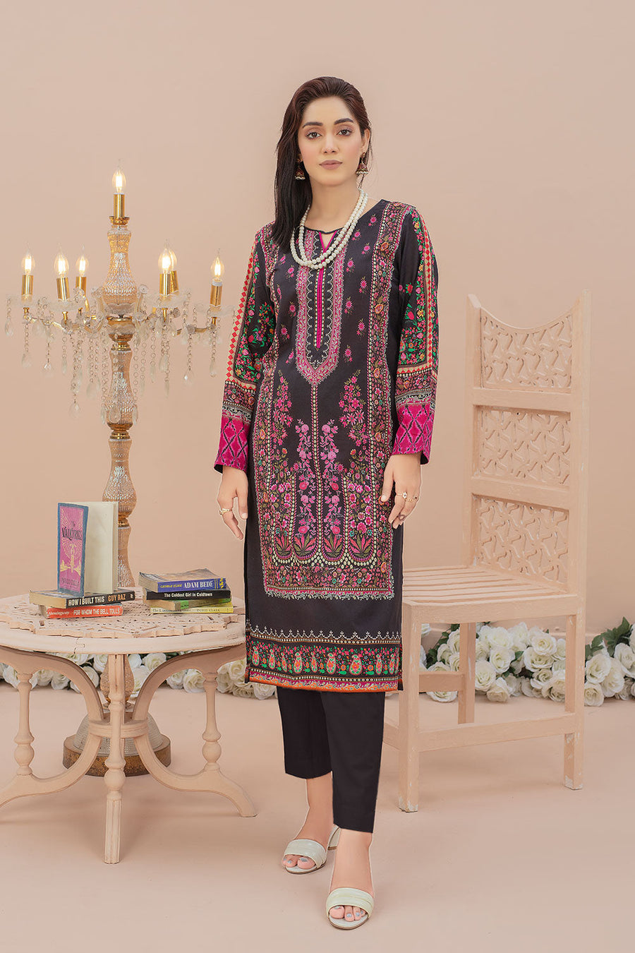 SPK-160 - SAFWA DIGITAL PRINTS LAWN SHIRT COLLECTION VOL 6
