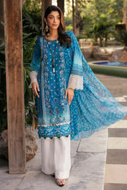 Motifz Amal Vol-03 Embroidered Lawn Unstitched 3Pc Suit 3289-SOPHIE
