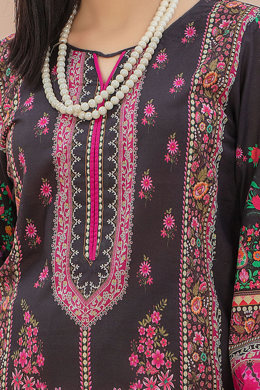 SPK-160 - SAFWA DIGITAL PRINTS LAWN SHIRT COLLECTION VOL 6
