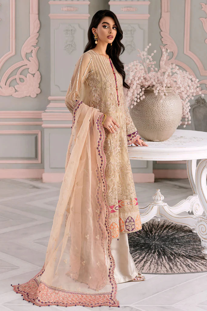 Motifz Premium Embroidered Bemberg Unstitched Suit 3391-LENTERNITE